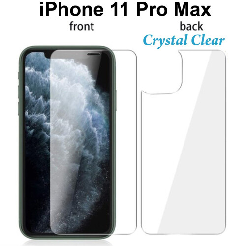 (Front + Back) Anti-scratch 4H PET film screen protector Apple iPhone 11 PRO MAX Front and Back 2