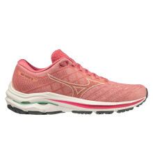 (7 UK) Mizuno Wave Inspire 18 Women's Road Running Shoes, Rosette/SnowW/GarnetR