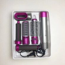 5 in 1 automatic hair curler, curling iron for curling and straightening, hot air comb electric hair dryer
