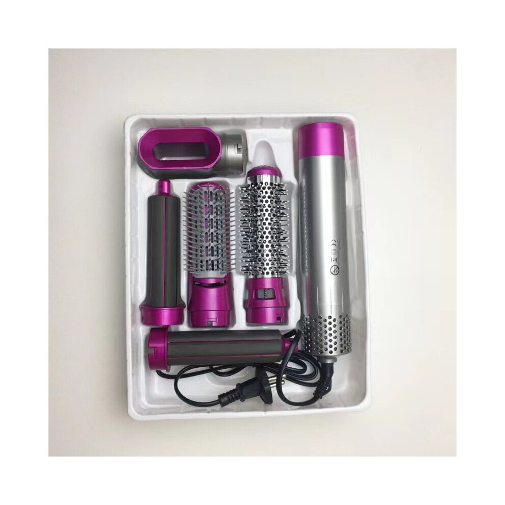 Unbanded 5 In 1 Automatic Hair Curler, Curling Iron For Curling And Straightening, Hot Air Comb Electric Hair Dryer