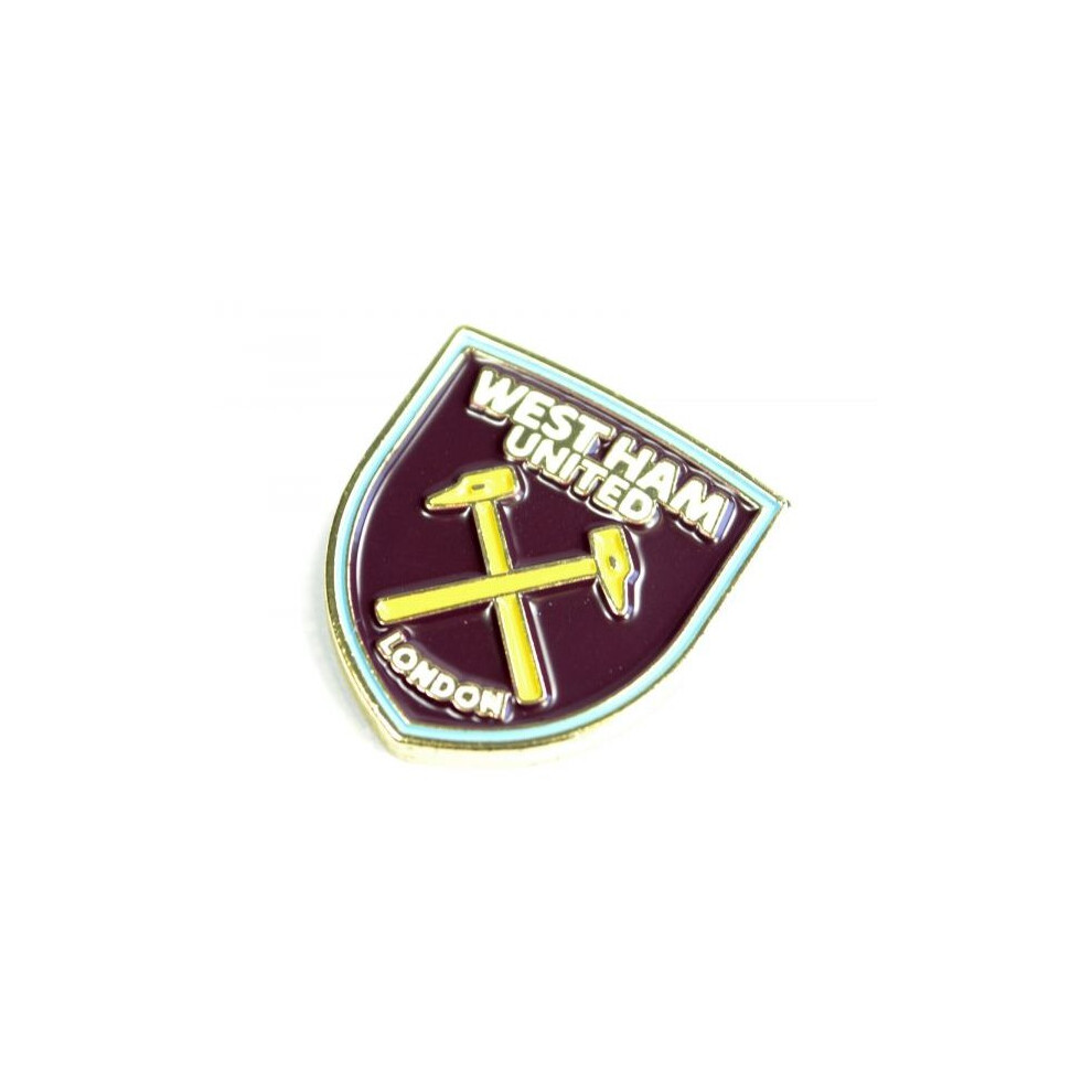 WEST HAM CREST PIN BADGE