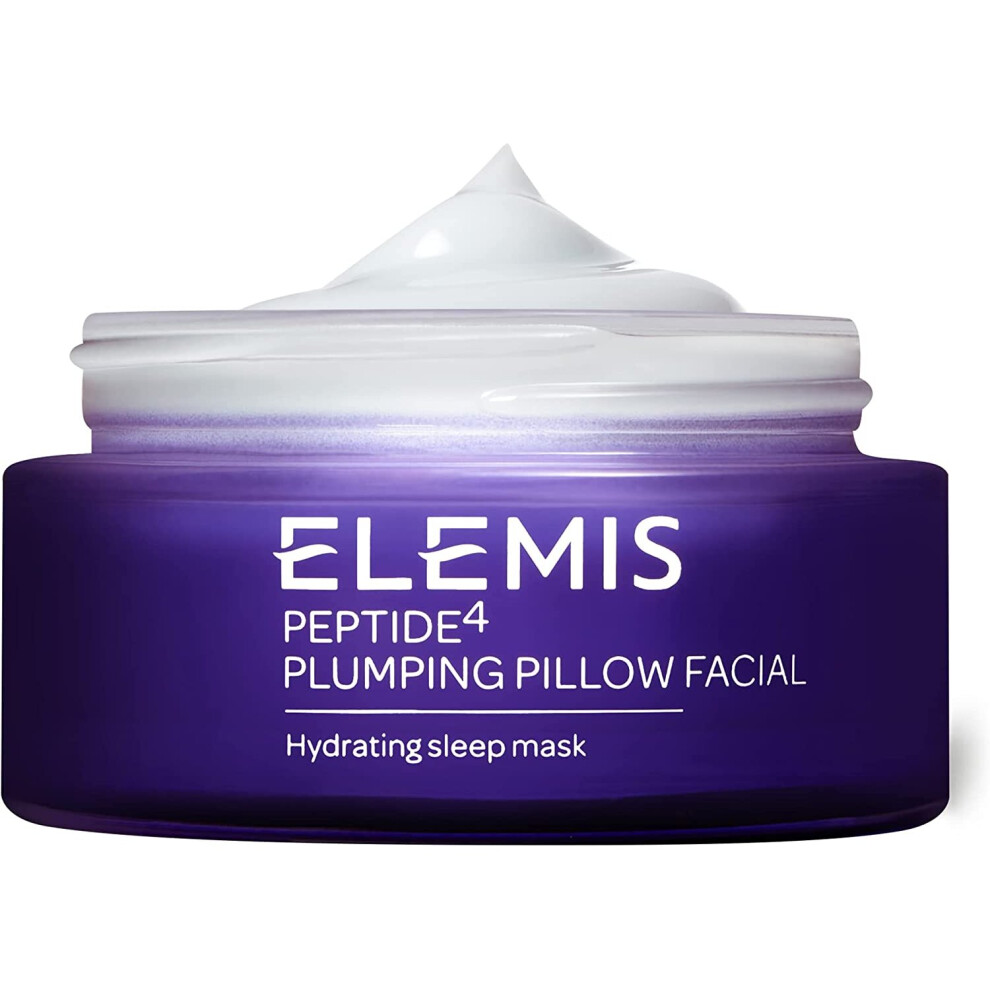 Elemis Peptide4 Plumping Pillow Facial,CoolingGelFaceMask to Plump50ml