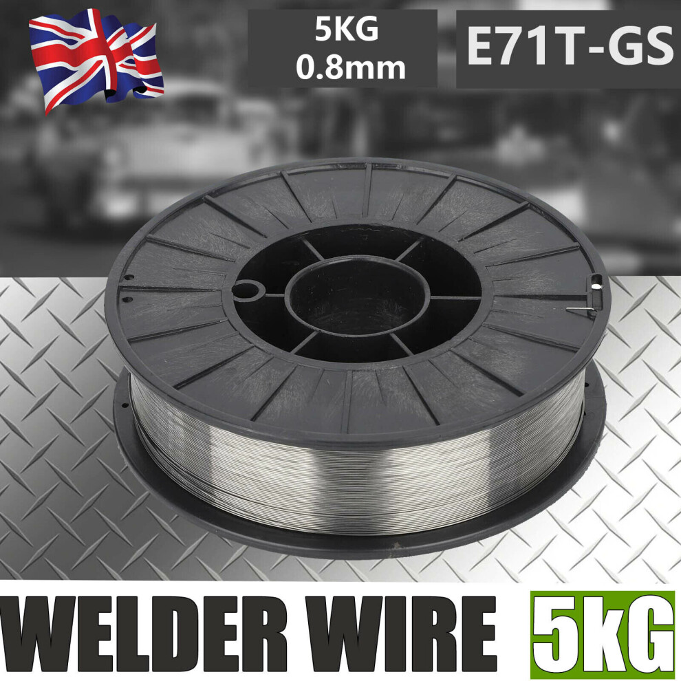 5KG Wire Gasless Flux Welder Cored Welding Reel Welder No Gas Steel