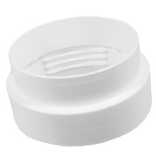 Tumble Dryer Vent Adaptor Threaded Female Duct Hose Outlet Connector (4" / 100mm)