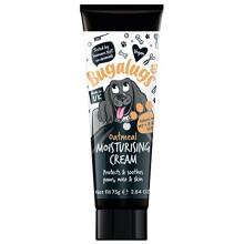 BUGALUGS Dog nose balm 75g, Moisturising cream for paws, nose and skin for dogs contains Colloidal Oatmeal, Vegan formula nose balm for dogs reduces