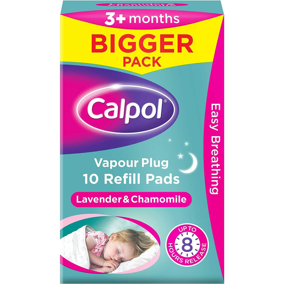 Calpol Vapour Plug XL Refill Pads, 10 Count (Pack of 1)