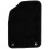Fiat 500 2012 Onwards Tailored Black Carpet Car Mats 8