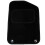Fiat 500 2012 Onwards Tailored Black Carpet Car Mats 5