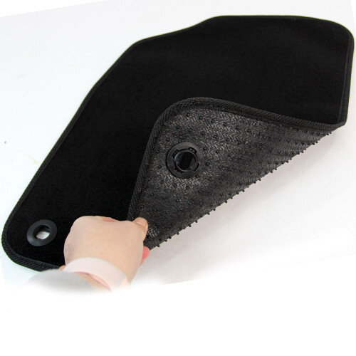 Fiat 500 2012 Onwards Tailored Black Carpet Car Mats 2