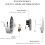 Vivo Waterproof Self Powered Wireless Door Bell Chime Doorbell Ringer Batteryless 2