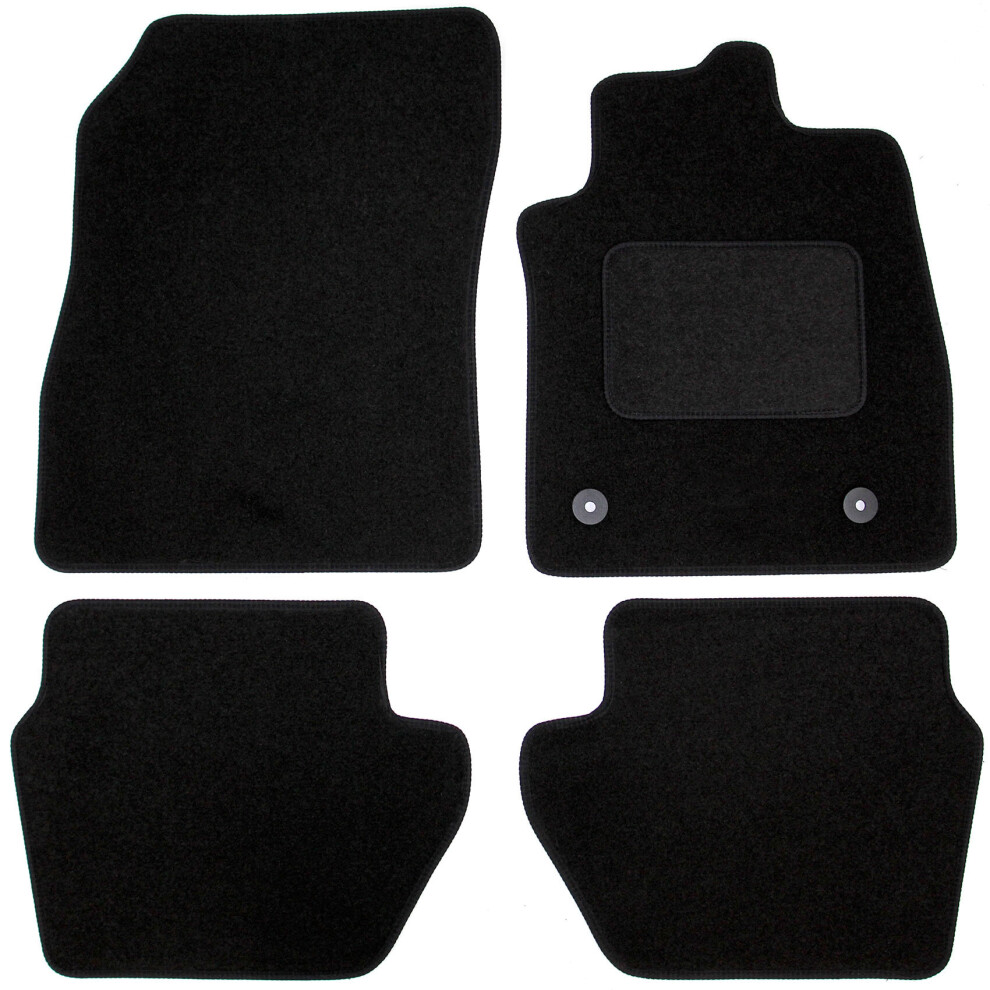 Actiasmat Ford Fiesta Mk8 2017-2023 Carpet Car Mats 4Pc Set