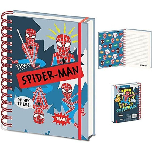 Spiderman Marvel (Spider-Man Sketch) A5 Notebook