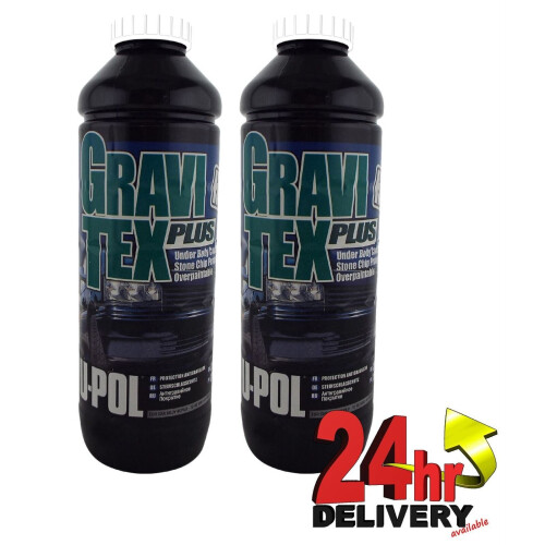 GRAVITEX - 1L Bottle White - Pack of 2