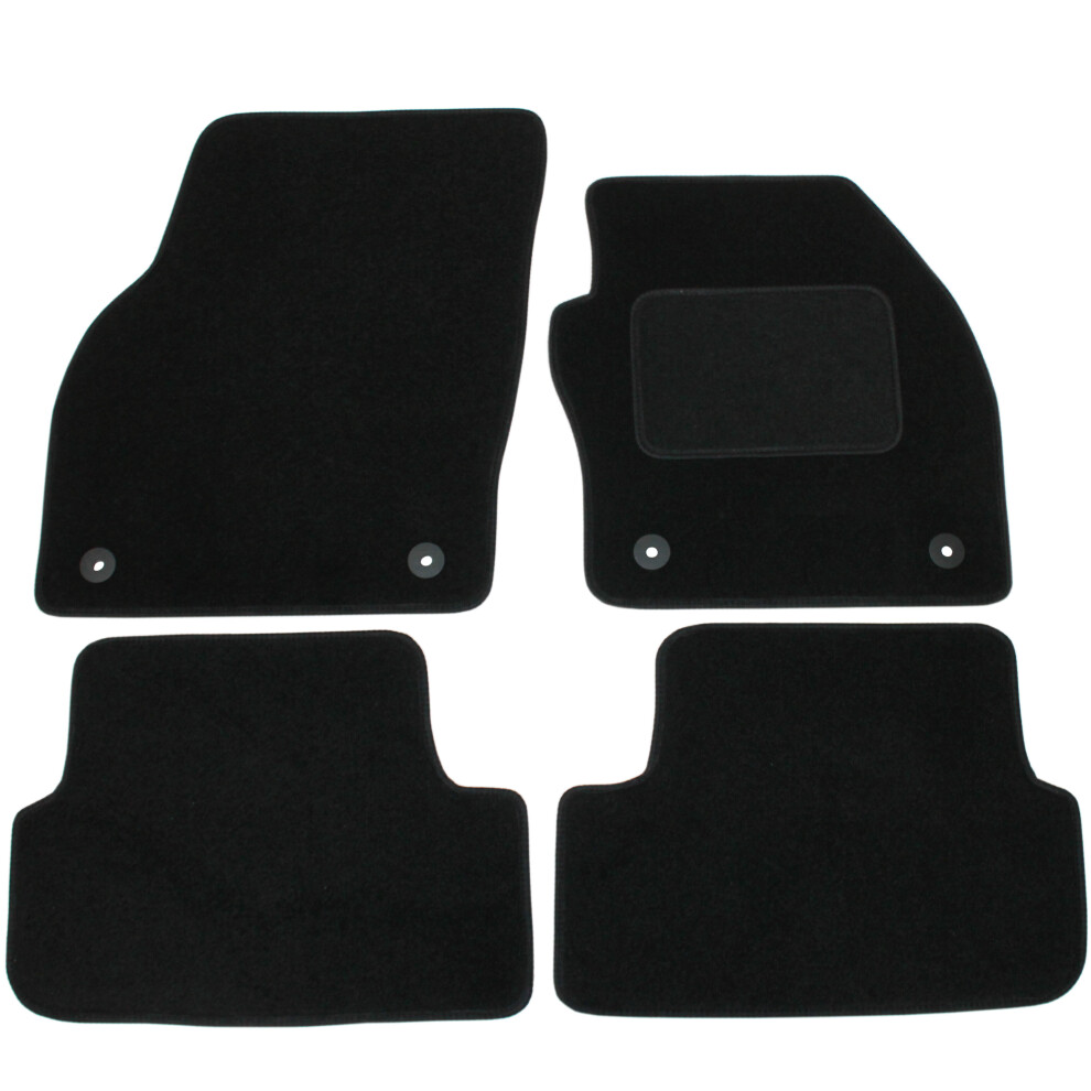 For Audi A1 Mk2 Car Floor Mat Tailored Carpet 2018 onwards 4pc Set Heel Pad - Image 9