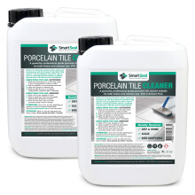 (2 x 5 Litres) Porcelain Tile Cleaner Powerful Formula for Cleaning Paving, Floors & Walls. For Internal & External Use.