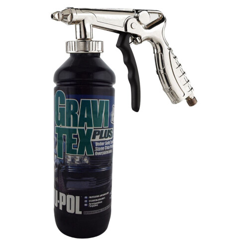 1 x GRAVITEX Stone Chip Grey + Underbody Gun 1