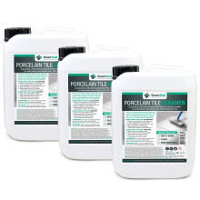 (3 x 5 Litres) Porcelain Tile Cleaner Powerful Formula for Cleaning Paving, Floors & Walls. For Internal & External Use.
