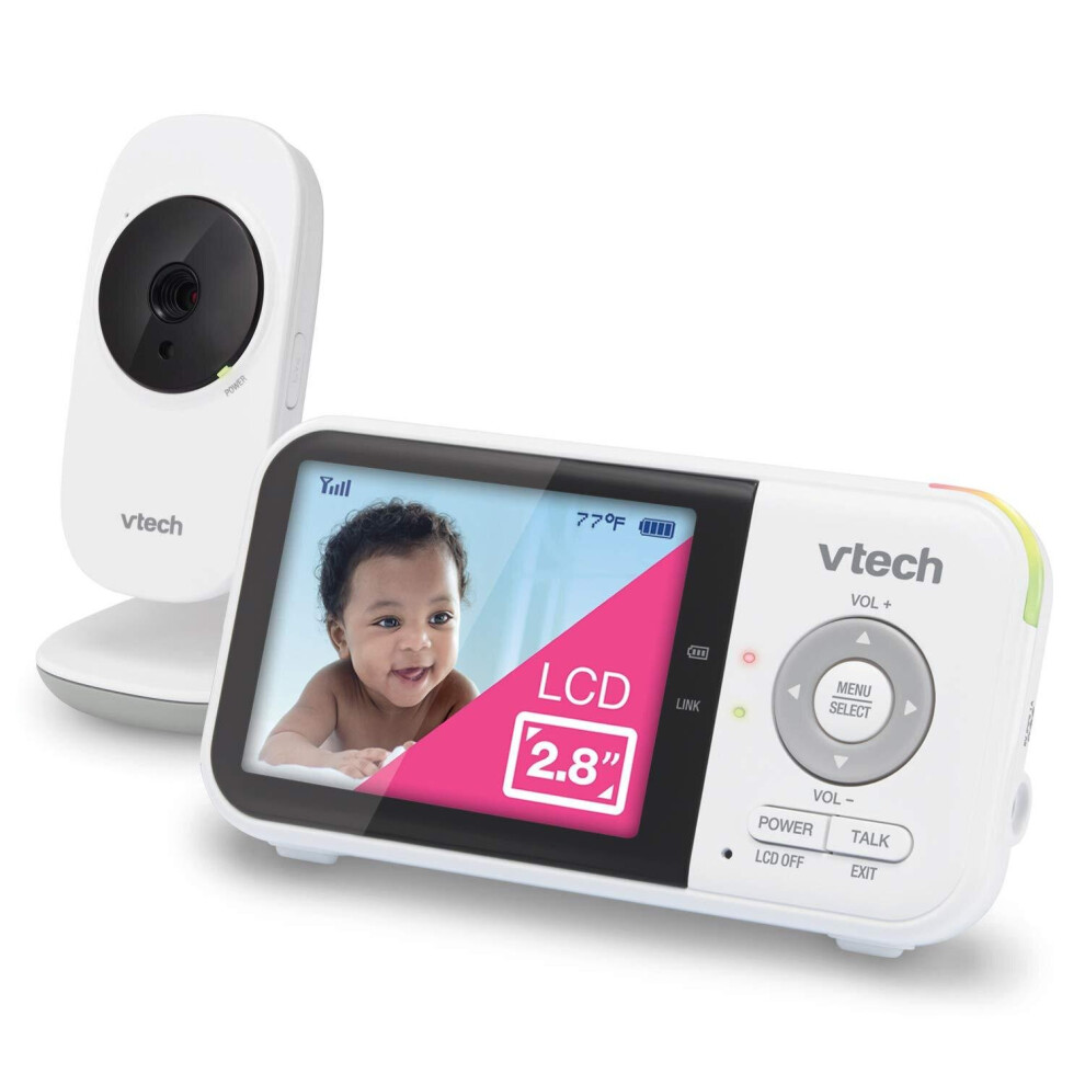 Vtech Digital Video Baby Monitor Vm819 2.8'' High- Resolution Colour Lcd Display