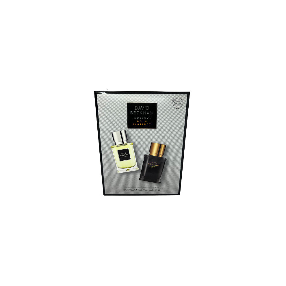 David Beckham Fragrances David Beckham Instinct & Bold Instinct Duo Gift Set Eau De Toilette