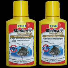2 X TETRA MEDICA FUNGISTOP FUNGUS DISEASE TREATMENT 100ML EACH FREE UK DELIVERY
