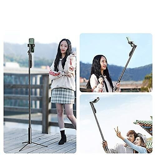 Selfie Stick Foldable Photography Stand Anti Shake Portable Bluetooth Stabilizer 2