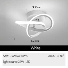 Modern LED Aisle Ceiling Lights Bedroom Living Room Corridor Mounted L