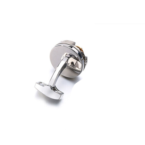 (silver) Men's cufflinks shirt casual 1