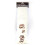 Birthday Rose Gold on White Sash (18th) 3