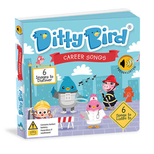 Ditty Bird Songs Board Book (Career)