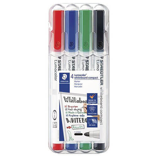Staedtler Staedtler Whiteboard Marker Compact Assorted 1