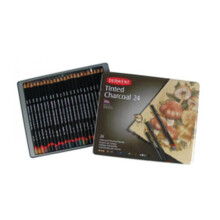 Matite Derwent colorate carbone confezione da 24 pezzi