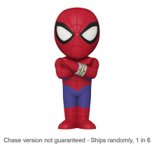 SpiderMan Japanese TV Series Vinyl Soda Chase Ships 1 in 6
