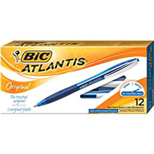BIC Bic Atlantis Retractable Pen Medium Point (12pk) 2