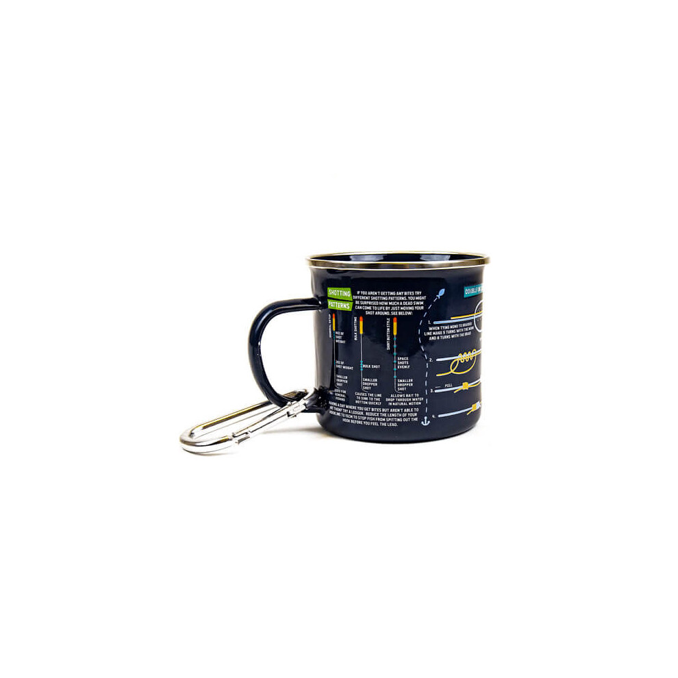 Gift Republic Camping Enamel Mug (Fishing Guide)