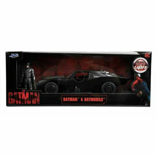 Batman Batmobile with Batman 1:18 Scale Hollywood Ride w/ Light 2