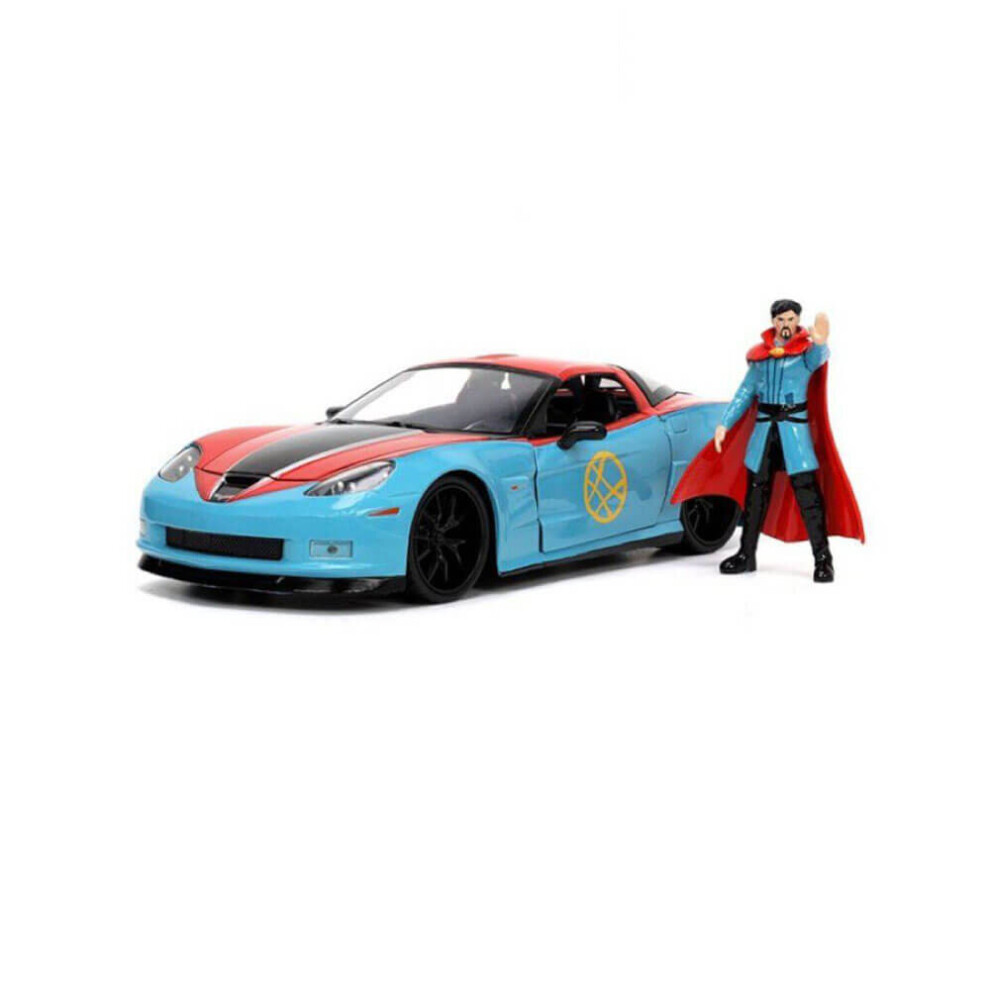 New Avengers Doctor Strange & 2006 Chevrolet Corvette Z06 1:24 Scale