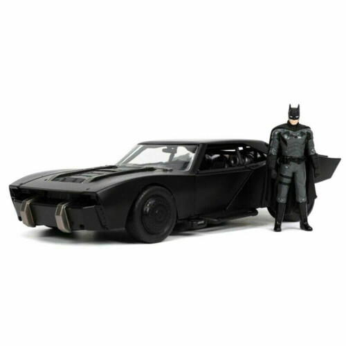 Batman Batmobile with Batman 1:18 Scale Hollywood Ride w/ Light