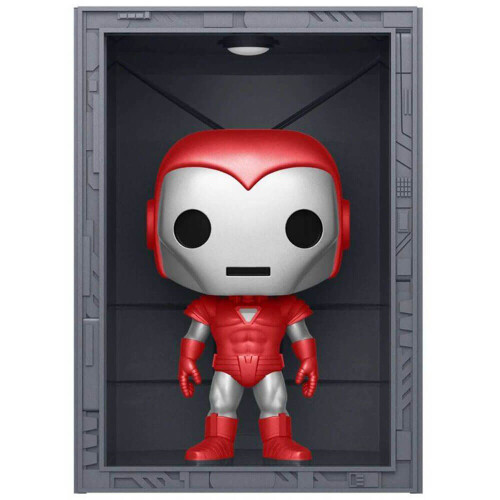 Marvel Iron Man Model 8 Silver Centurian Metallic Pop! Deluxe