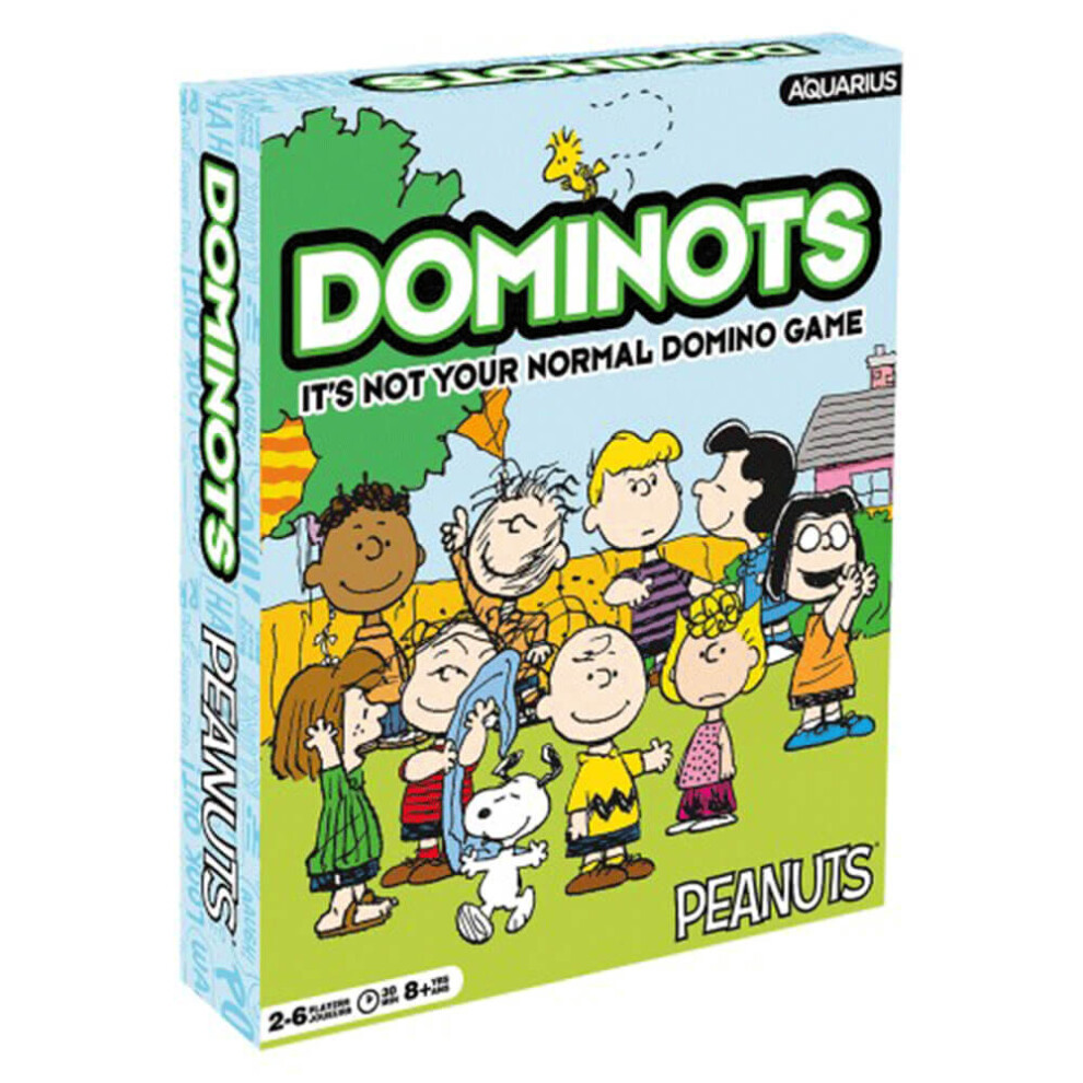 Photos - Other Toys Aquarius Peanuts Dominots: It's Not Your Normal Domino Game