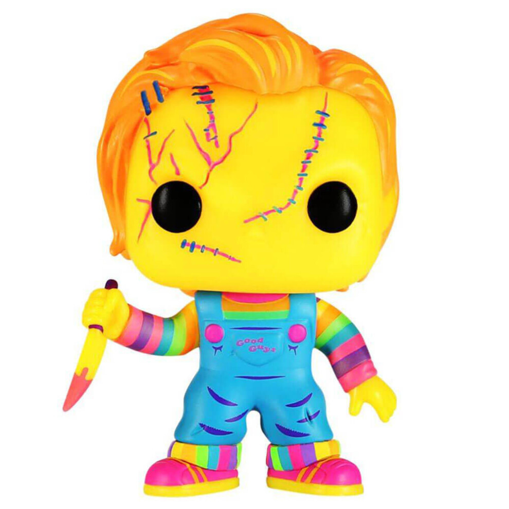 Photos - Action Figures / Transformers Funko Child's Play 4 Chucky Black Light US Exclusive Pop! Vinyl