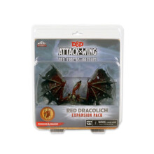 Dungeons and Dragons D and D Attack Wing Wave 5 Red Dracolich Board Game