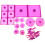 Dungeons & Dragons Attack Wing Base & Pegs Set Purple 2