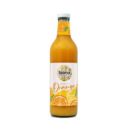 Biona Organic Orange Juice Pressed - Case of 6