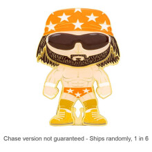 Randy Macho Man Savage 4" Pop! Enamel Pin Chase Ships 1 in 6