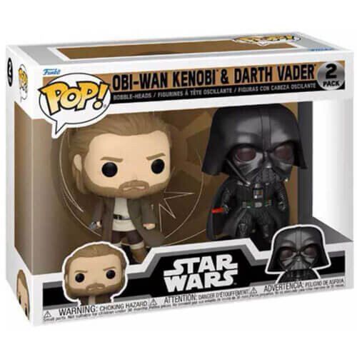 Star Wars Star Wars Obi-Wan & Darth Vader US Exclusive Pop! Vinyl 2pk 2