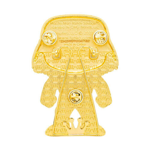 WWE Randy Macho Man Savage 4" Pop! Enamel Pin Chase Ships 1 in 6 1