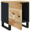 VidaXL (2 Bedside cabinet, Mango) vidaXL Bedside Cabinet Bed Table Telephone Stand Nightstand Solid Wood Mango 9