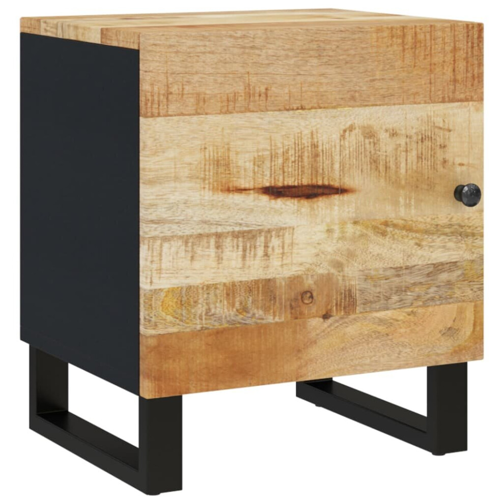 (1 Bedside cabinet, Mango) vidaXL Bedside Cabinet Bed Table Telephone Stand Nightstand Solid Wood Mango