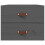 VidaXL (Grey, 2) vidaXL 1/2x Wall-mounted Bedside Cabinet Floating Bedside Unit Multi Colours 6
