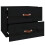 VidaXL (Black, 1) vidaXL 1/2x Wall-mounted Bedside Cabinet Floating Bedside Unit Multi Colours 8